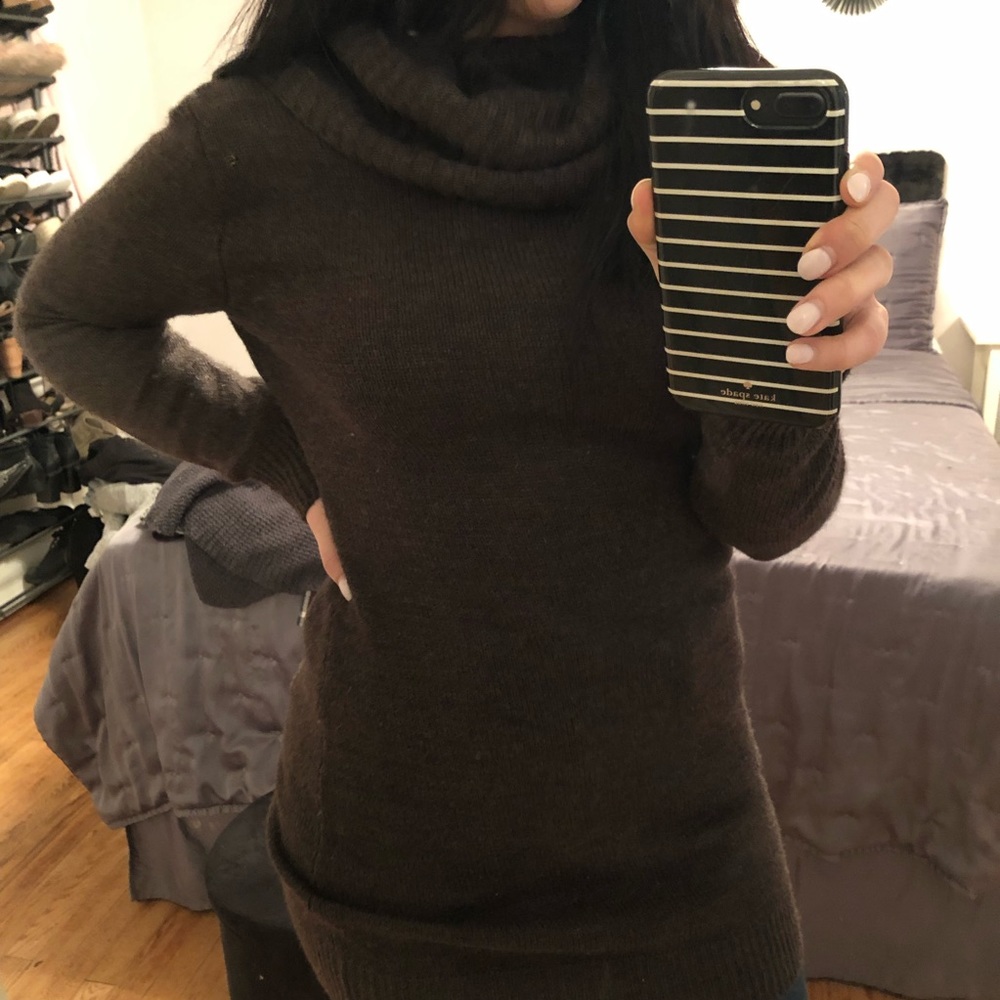 H&M Olive Green Sweater Dress